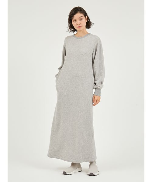 emmi ワンピース 「セットアイテム」チュールビスチェ×裏毛ワンピース