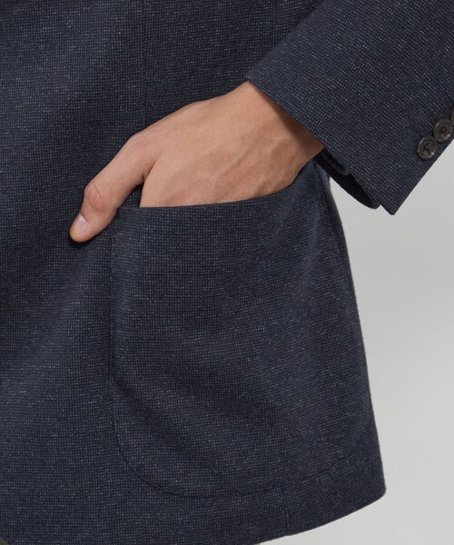 ジャケット テーラードジャケット 「WEB・一部店舗限定」「FLEX JERSEY」コットンウールジャージージャケット メンズの画像