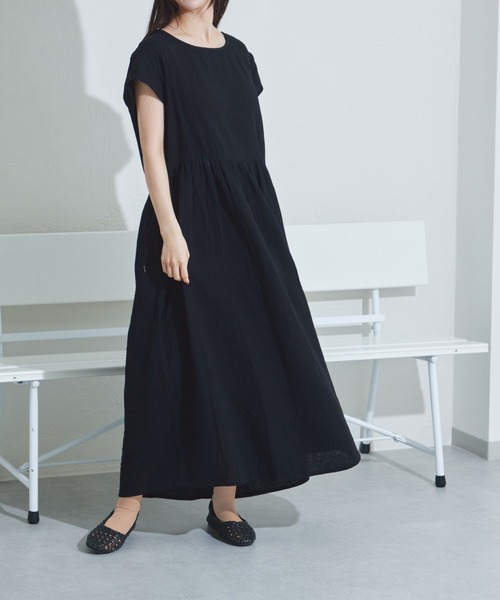 「pairmanon」 半袖ワンピース FREE ピンク レディース_画像2