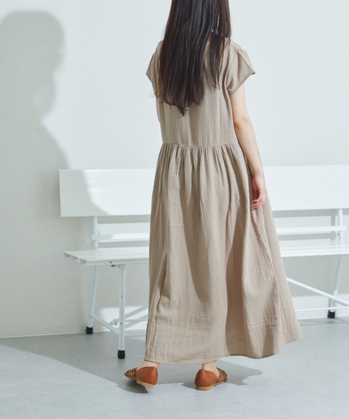 「pairmanon」 半袖ワンピース FREE ピンク レディース_画像8