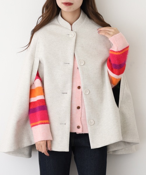 ジプソフィア　ニットポンチョ GPG-607 Knit Poncho | gypsohila