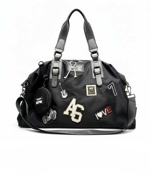 COMON＋（コモンプラス） ボストンバッグ スーツケースに掛けられる