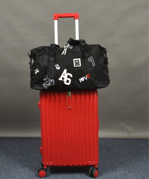 COMON＋（コモンプラス） ボストンバッグ スーツケースに掛けられる