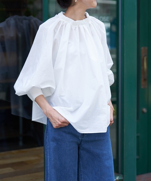 BEARDSLEY（ビアズリー） 長袖ブラウス FREE ホワイト レディース