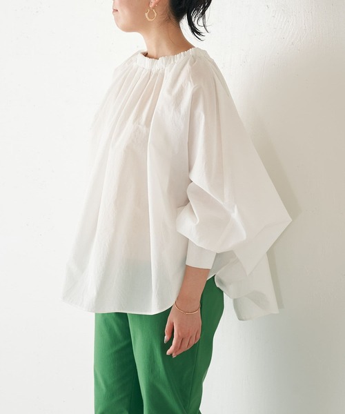 BEARDSLEY（ビアズリー） 長袖ブラウス FREE ホワイト レディース