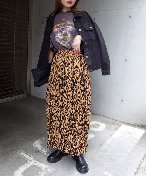 「CORNERS」 プリーツスカート M ピンク レディース_画像4