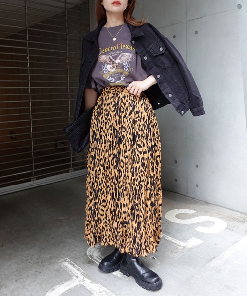 「CORNERS」 プリーツスカート M ピンク レディース_画像5