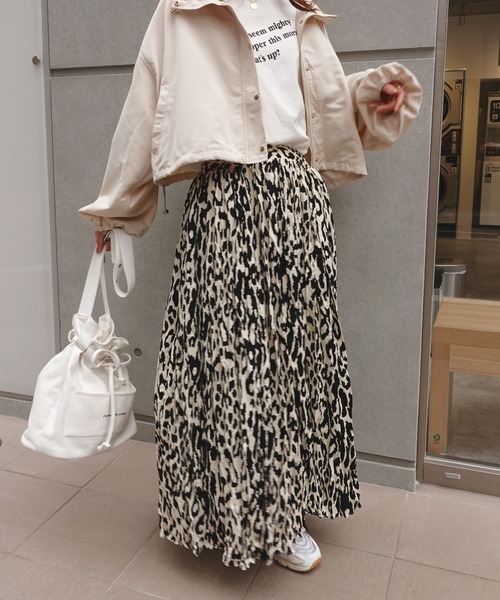 「CORNERS」 プリーツスカート M ピンク レディース_画像8