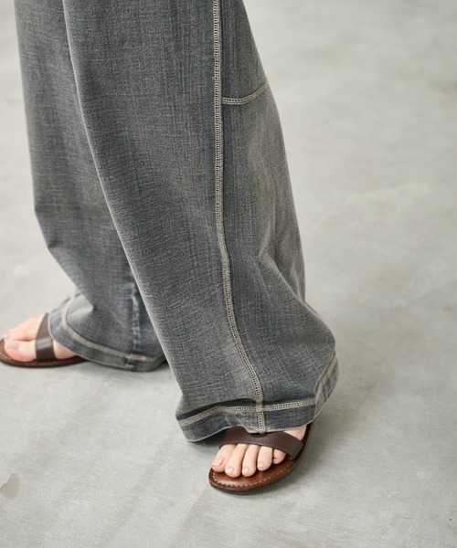 k*k様 大人気LOHEN☆インディゴデニム kha:ki（カーキ） ジーンズ デニム デニムパンツ 「KHA:KI / カーキ