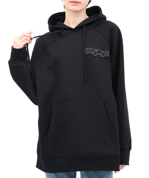 チチカカ（TITICACA） パーカー 裏起毛ロゴパッチフーディー