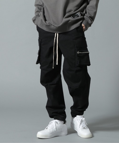 DANKE SCHON（ダンケシェーン） カーゴパンツ MEDIUM ブラック メンズ