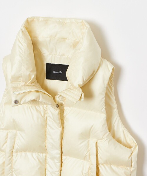 「allureville」 ダウンベスト 2 ブラック レディース_画像7