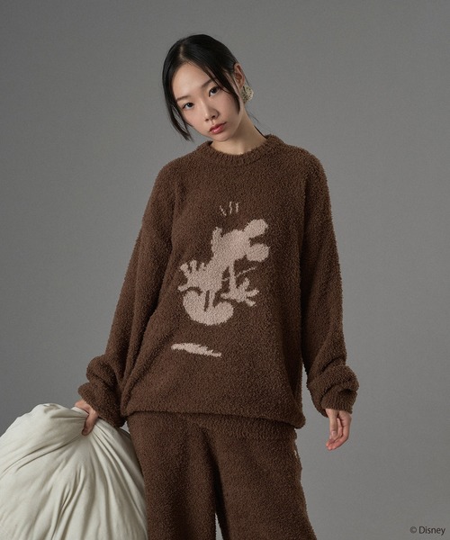 しおれ⭐︎定価35200円　MHL コットンニット ONCILY（オンシェリー） セーター ニット 「 Disney / Mickey Mouse