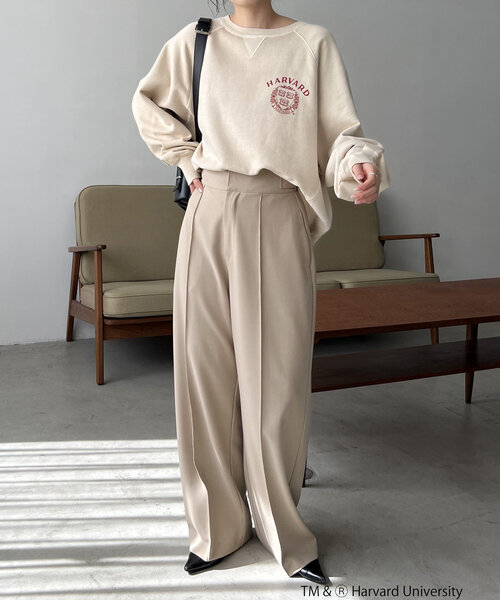 「GOOD ROCK SPEED」 スウェットカットソー FREE ベージュ レディース_画像4