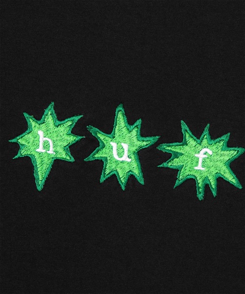 「HUF」 半袖Tシャツ LARGE ブラック メンズ_画像3
