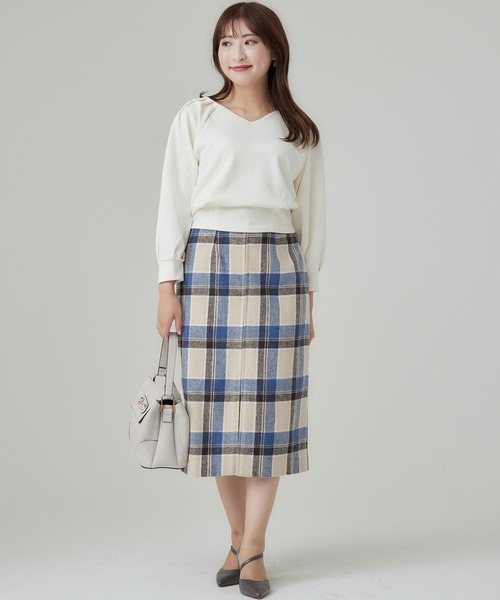 「12Twelve Agenda」 スカート M グリーン レディース_画像6