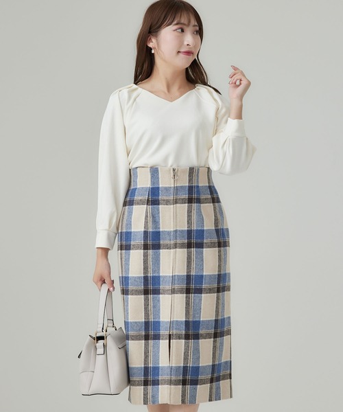 「12Twelve Agenda」 スカート M グリーン レディース_画像9