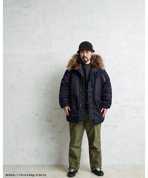 WAIPER.inc ミリタリージャケット モッズコート 米軍 AIR CREW N-3A