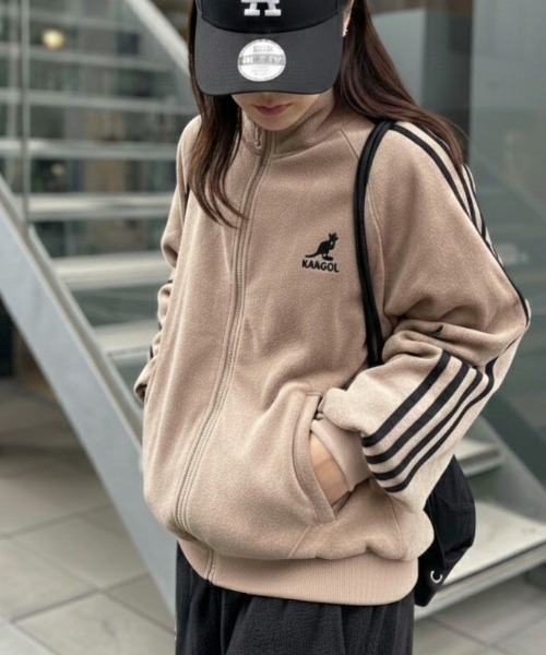 KANGOL（カンゴール） ジャージ 「KANGOL」袖ラインワンポイント刺繍