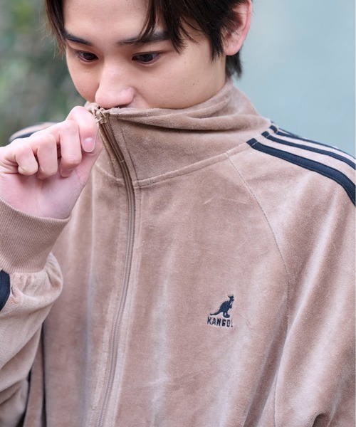 KANGOL（カンゴール） ジャージ 「KANGOL」袖ラインワンポイント刺繍