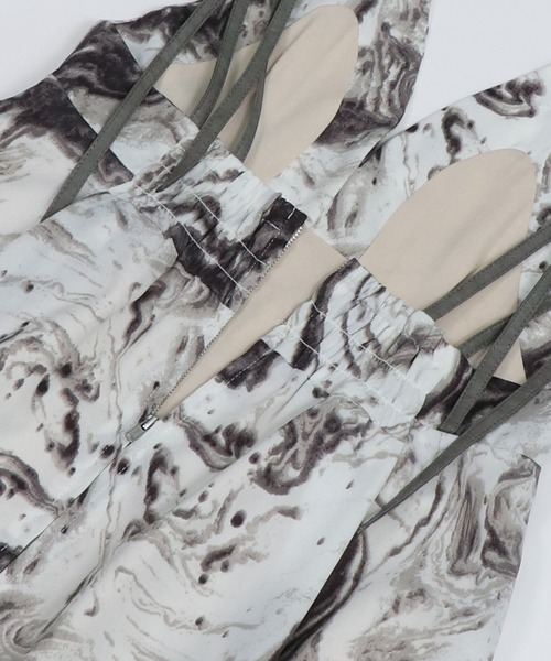 「&g'aime」 キャミソールワンピース FREE グレー レディース_画像4