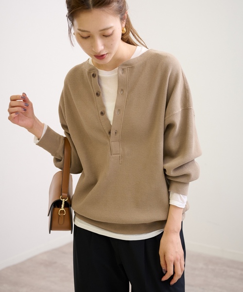 FRAMeWORK（フレームワーク） 長袖カットソー - グレー レディース