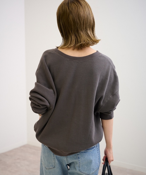 FRAMeWORK（フレームワーク） 長袖カットソー - グレー レディース