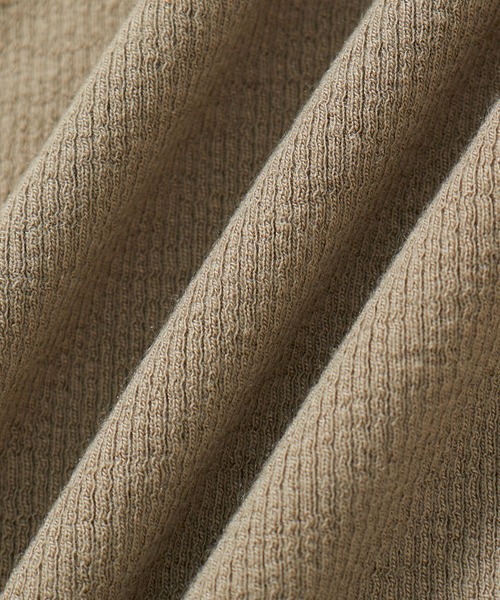 「BORDERS at BALCONY」 7分袖カットソー S ベージュ レディース_画像2