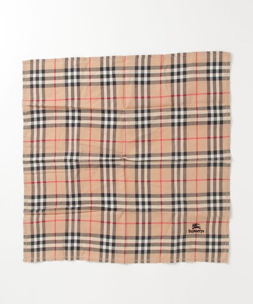 BURBERRY（バーバリー） チェック柄ハンカチ・ハンドタオル FREE