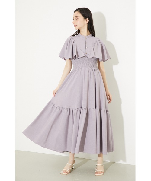 「rienda」 ノースリーブワンピース MEDIUM グリーン レディースの画像