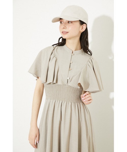 「rienda」 ノースリーブワンピース MEDIUM グリーン レディースの画像