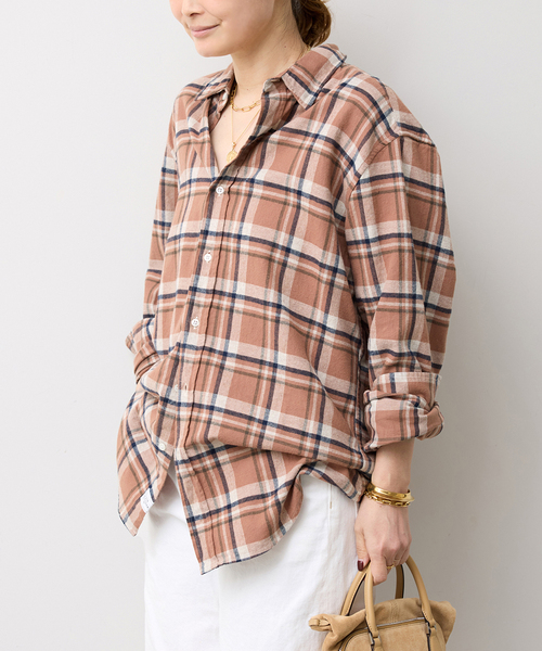 Frank&amp;Eileen カジュアルシャツ レディース Eileen Cross Hatched Shirt by Frank & Eileen | Andrews