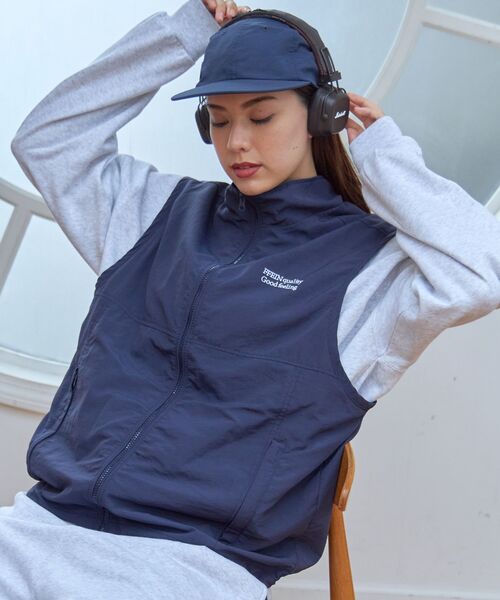 「FFEIN」 ベスト MEDIUM ブラック メンズ_画像8