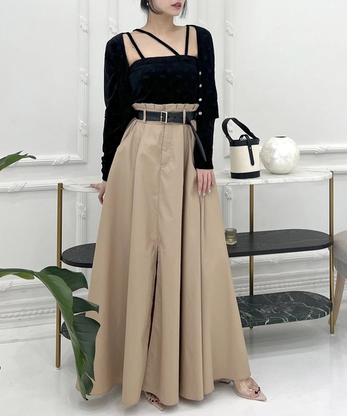 「ROYAL PARTY」 スカート FREE グレー レディース_画像9