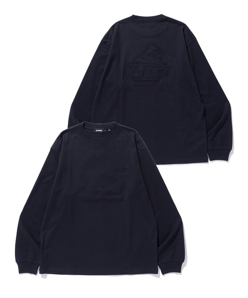 XLARGE（エクストラ ラージ） tシャツ EMBOSSED SLANTED OG L/S TEE 
