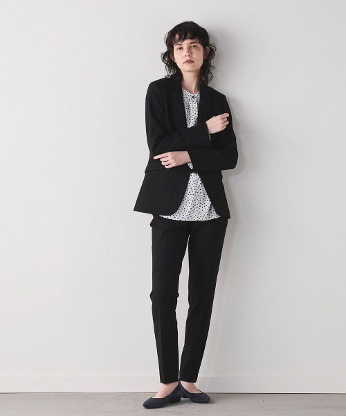 「la.f…」 パンツ 10号 ボルドー レディース_画像7