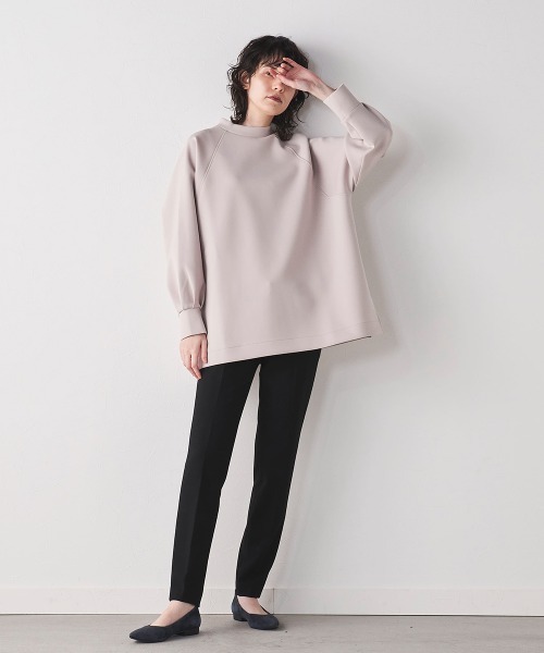 「la.f…」 パンツ 10号 ボルドー レディース_画像8