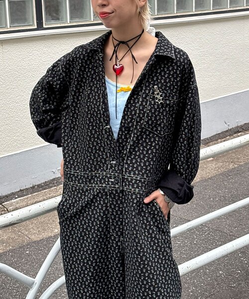 「HELLO.SANFRANCISCO」 オールインワン ONE SIZE オフホワイト レディース_画像9