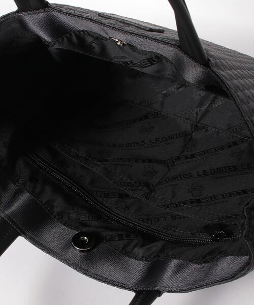 「L.E.D.BITES」 ハンドバッグ ONE SIZE ネイビー メンズ_画像4