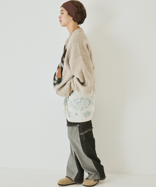 MIRROR STOKE ワイドパンツ ジーンズ デニム デニムパンツ 「ZOZO限定
