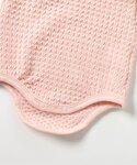 ベビー服 ロンパース ぽこぽこパフスリーブボデ...の詳細画像5