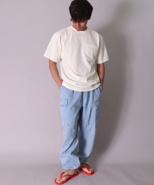 「JEMORGAN」 半袖Tシャツ X-LARGE キナリ メンズ_画像3