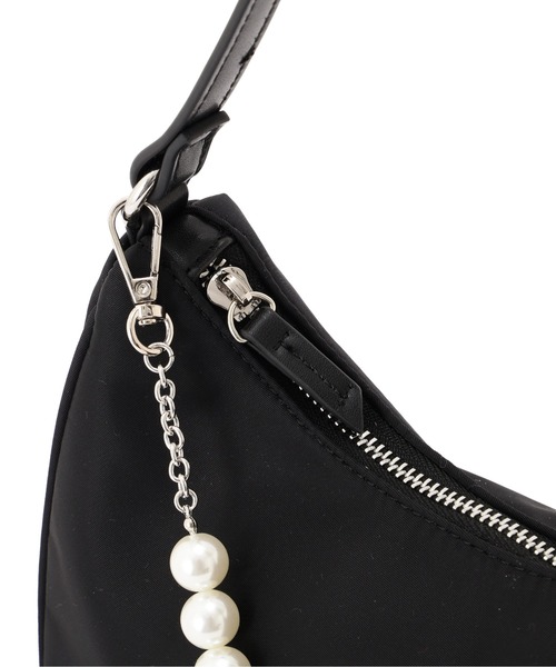 美品 JILLSTUART ジルスチュアート ワンハンドル ショルダーバッグ 黒 JILL by JILL STUART（ジルバイジルスチュアート） ハンドバッグ ワン