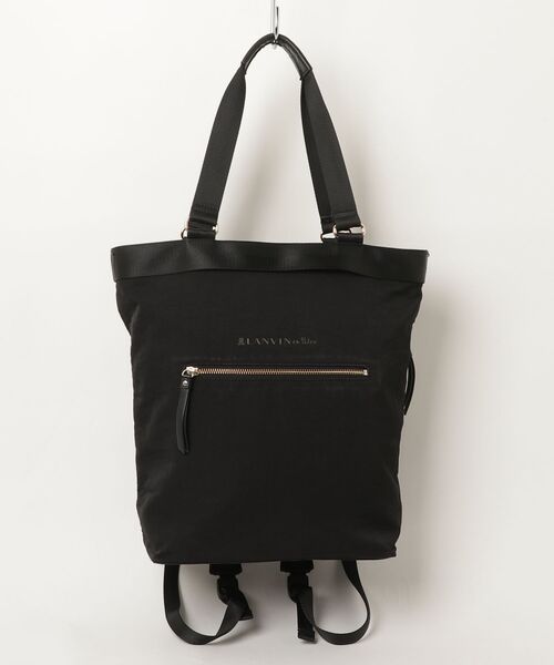 LANVIN en Bleu 「LANVIN Bleu」 リュック - ブラック レディース