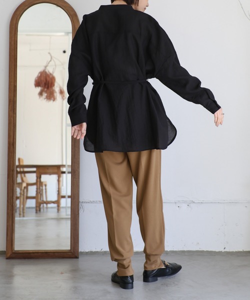「select MOCA Et」 パンツ MEDIUM ブラック レディース_画像2