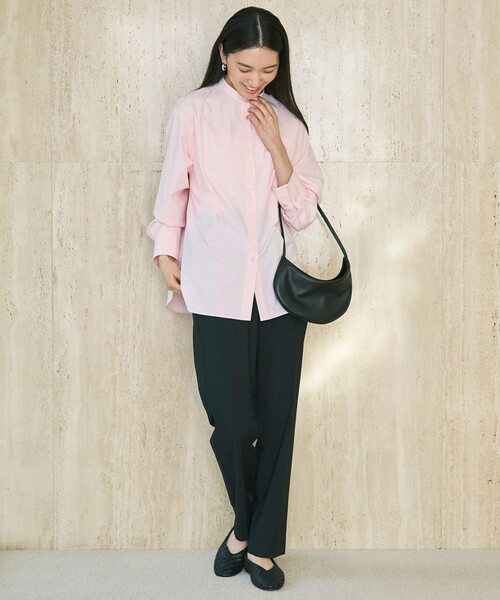 「UNFILO」 長袖ブラウス MEDIUM ブルー レディース_画像7