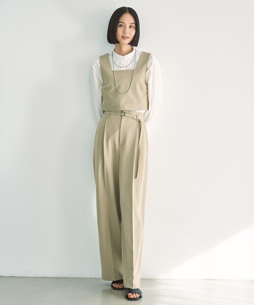 「UNFILO」 長袖ブラウス MEDIUM ブルー レディース_画像9