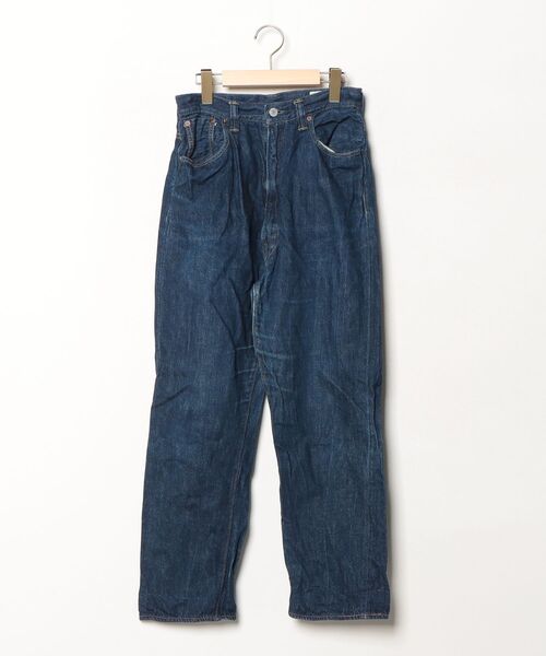 orSlow 濃紺 ストレートレッグ デニムパンツ Lサイズ ボタンフライ orSlow（オアスロウ） デニムパンツ S ネイビー レディース : ZOZOTOWN