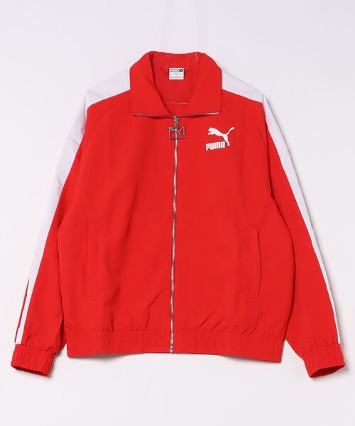 「PUMA」 ジャージブルゾン X-LARGE レッド メンズの画像