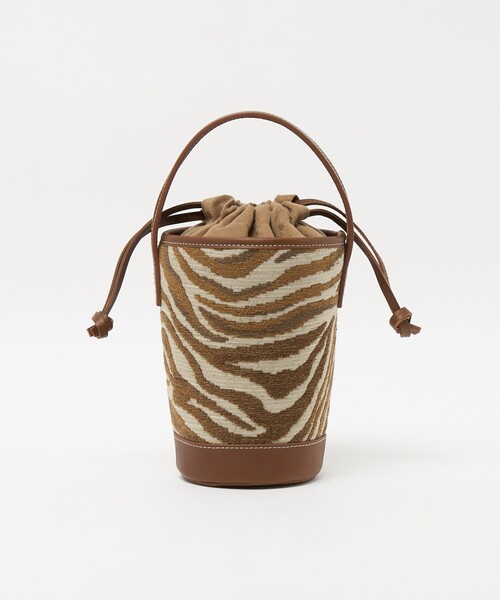 ハンドバッグ 「A VACATION」BONBON ZEBRA バケットバッグの画像